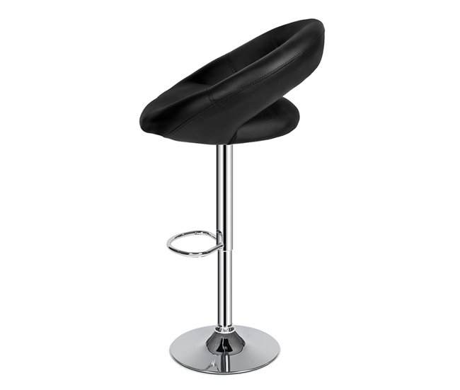 2 taburetes de bar Negro