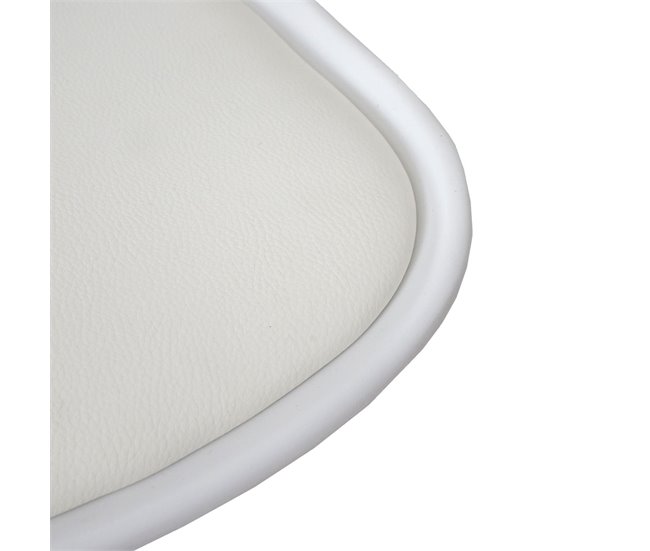 2x taburetes de bar taburete giratorio con base sintética Gris