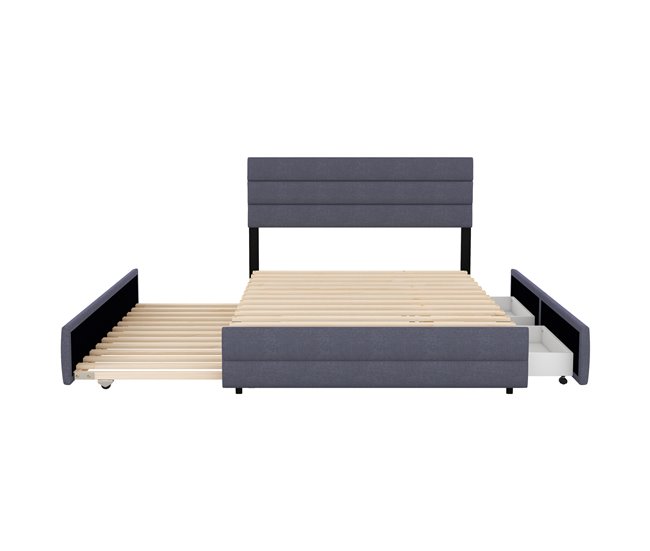 Camas nido 140x203 Gris