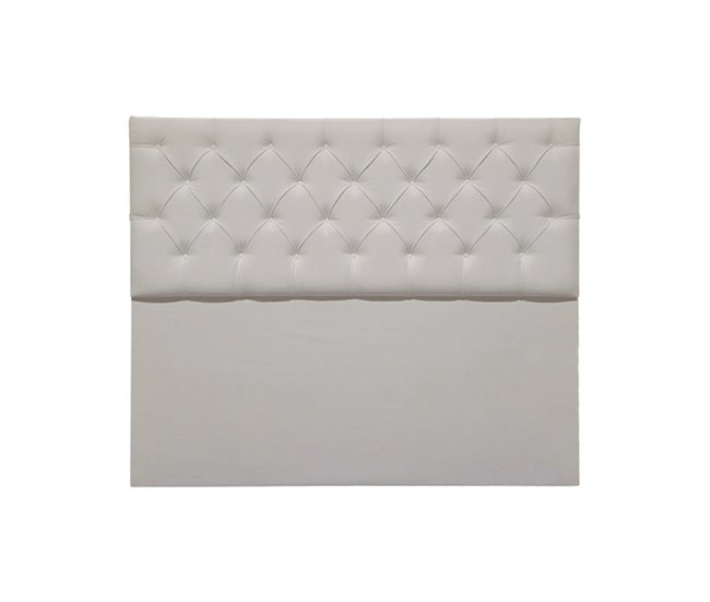 Cabecero CLASSIC marengo 160x135cm tela Gris Medio