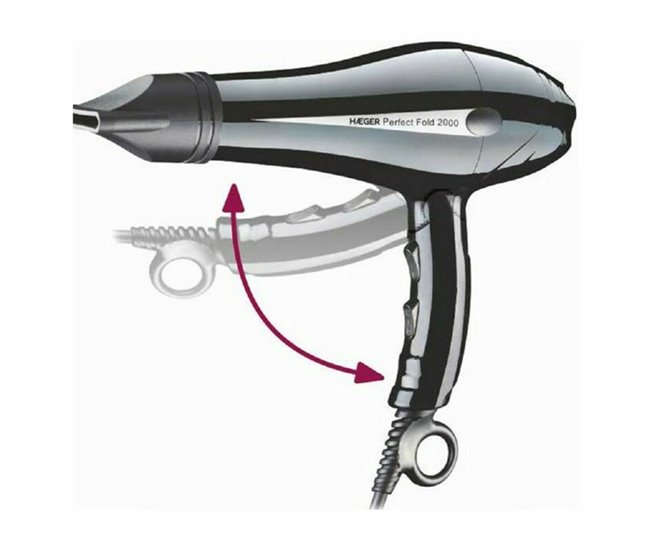 Secador de Pelo HD-200.012A Negro