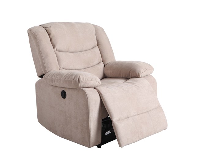 Sillón relax de tela CHEF2 Vison