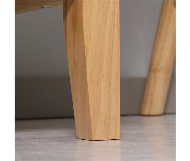 Aparador de Cocina Melamina de Madera, Madera de Pino HOMCOM Multicolor