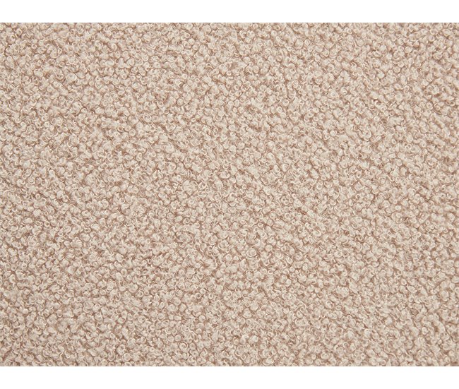 Beliani Chaise longue Bouclé CHINON Beige