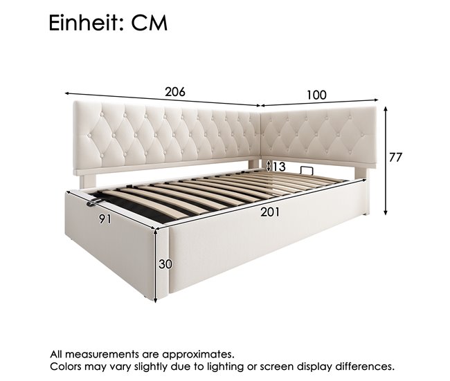 Canapés abatibles Beige