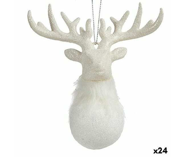 Adorno Navideño Blanco