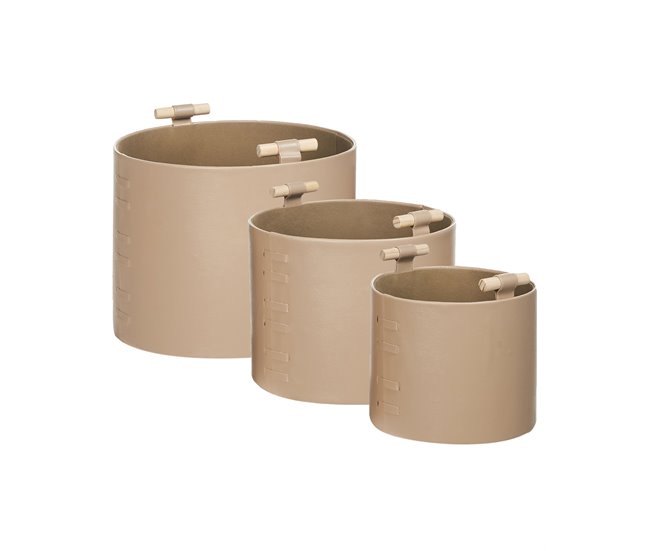 Beliani Cesta ARAM Beige