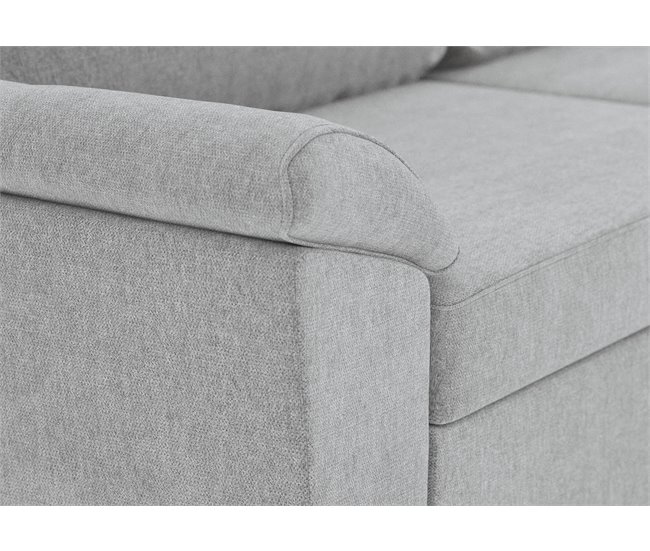 Sofá cama 3 plazas HANSAN Gris