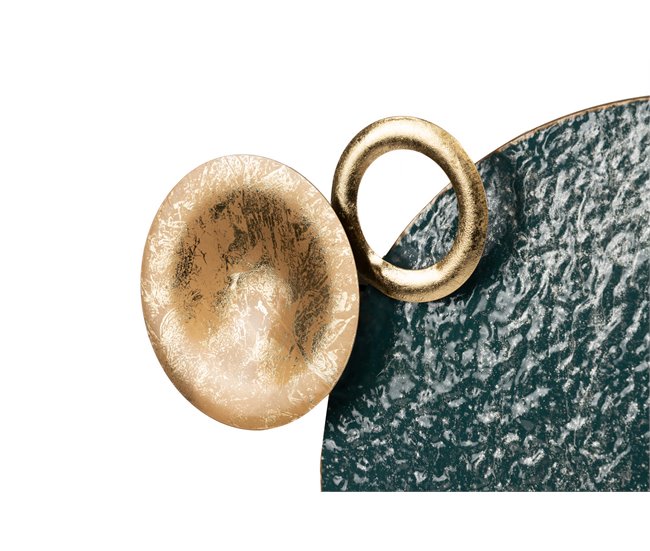 Adorno Metal Adda Home Azul