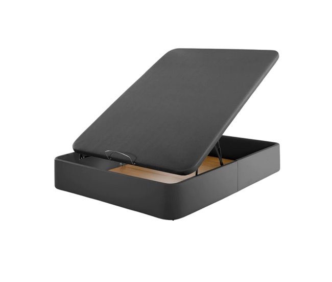 Canapé Madera Alta Resistencia Bezen 140x190 Negro