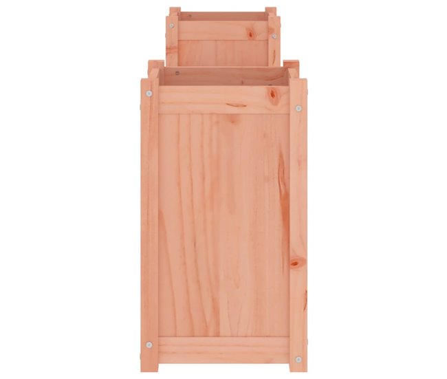 Banco de madera con Jardineras 180x36 Marron