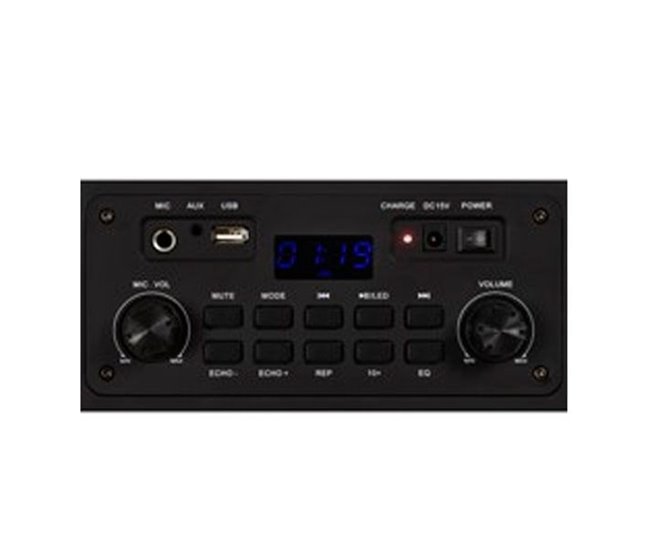 Altavoz amplificador portátil Fonestar California 200W Negro