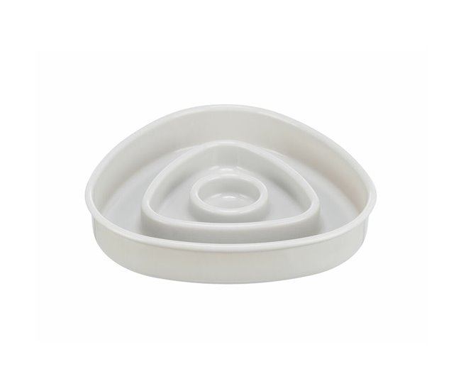 Comedero para Perro Slow Feeding Gris