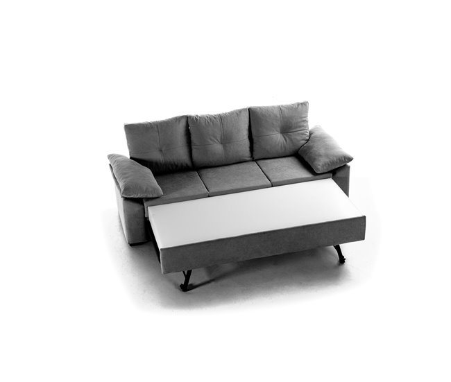 Sofa - Cama Reversible Panama Gris