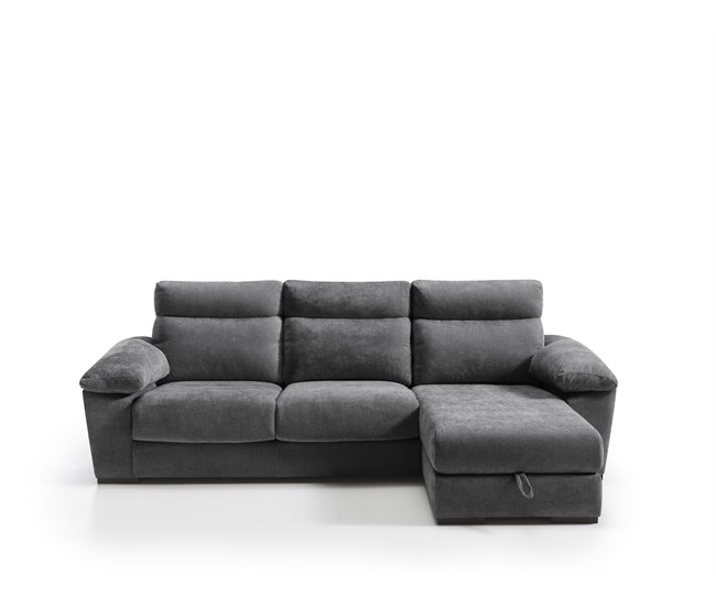 Chaise longue SOLIS Antracita