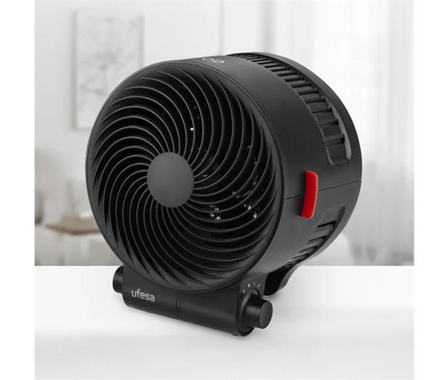 Calefactor ventilador Ufesa Atlas Neo 2000W 3 potencias Negro