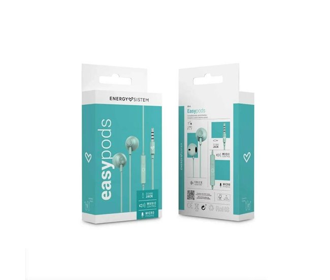 Auriculares de Botón EasyPods Mint Verde