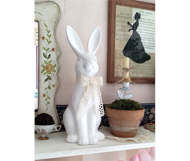 Beliani Accesorio decorativo PAIMPOL Blanco