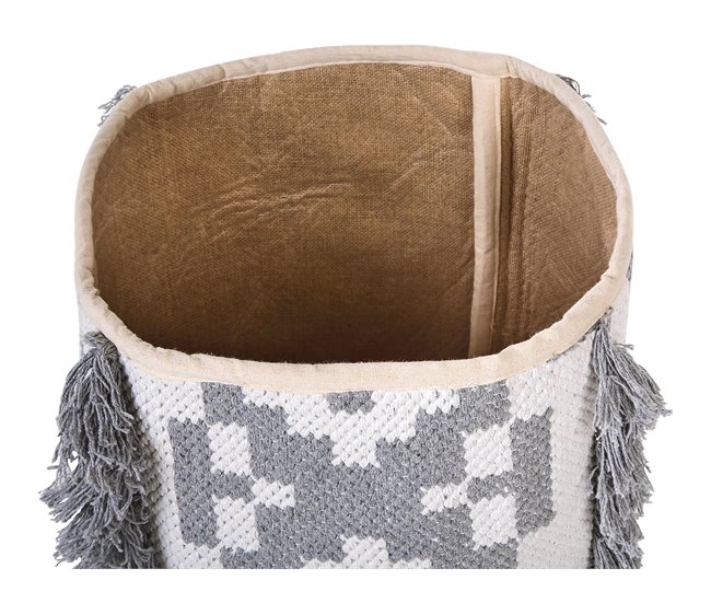 Beliani Estante de baño pequeño KOTKAI Blanco/ Beige