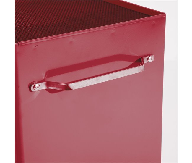 Carro de Herramientas Lámina de Acero HOMCOM 61 Rojo