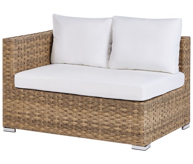 Beliani Conjunto de jardín XXL Beige