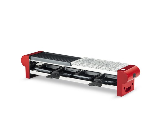 Raclette grill 2 Personas 3 En 1 Rp4 H.koenig Rojo
