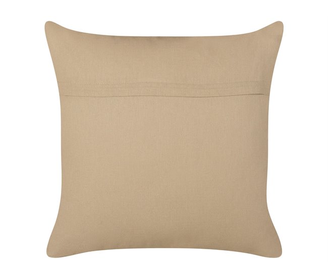 Beliani Cojín decorativo DESALIX Beige
