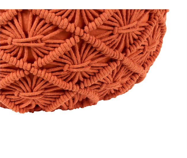 Beliani Puf BERKANE Naranja