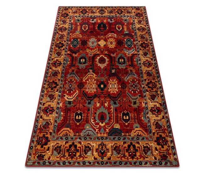 Alfombra de lana SUPERIOR OMAN oriental 200x300 Rojo
