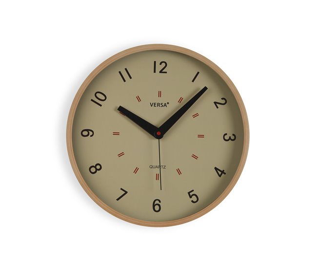 Reloj de pared SOFIA 30cm marca VERSA  Beige