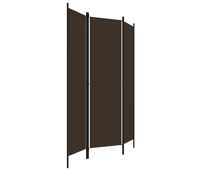 Biombo - Separador Divisor de 3 paneles Marron