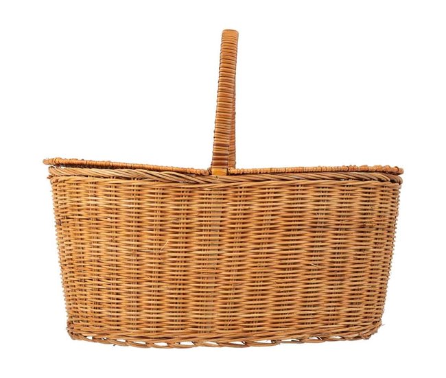 Cesta picnic de medula Marron