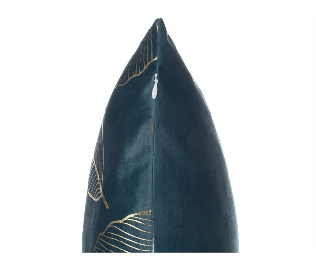 Beliani Cojín decorativo FREESIA 45x45 Azul/ Verde