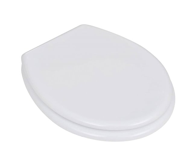 Well Home Asiento de Inodoro con tapa Blanco