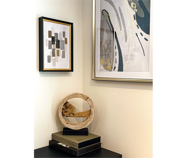 Beliani Figura decorativa OCAMPO Marron