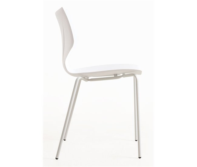 Pack 4 Sillas Plecy Blanco