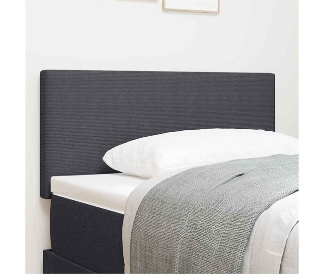 Cabecero LED con luces de tiras LED 80 Gris