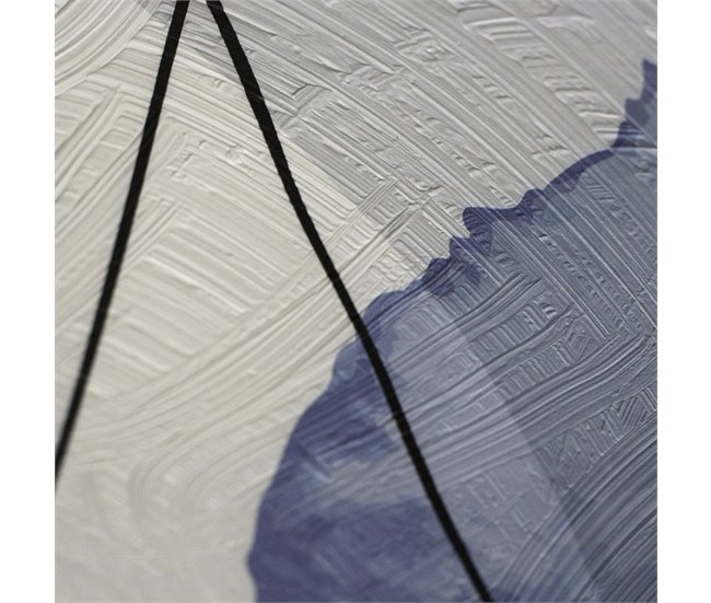 Cuadro abstracto azules RECUART 502 marca LART Gris Azul