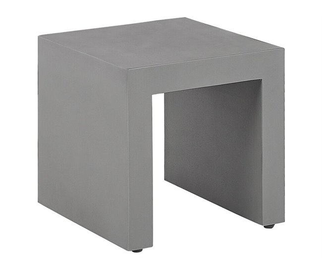 Beliani Conjunto de comedor TARANTO Gris