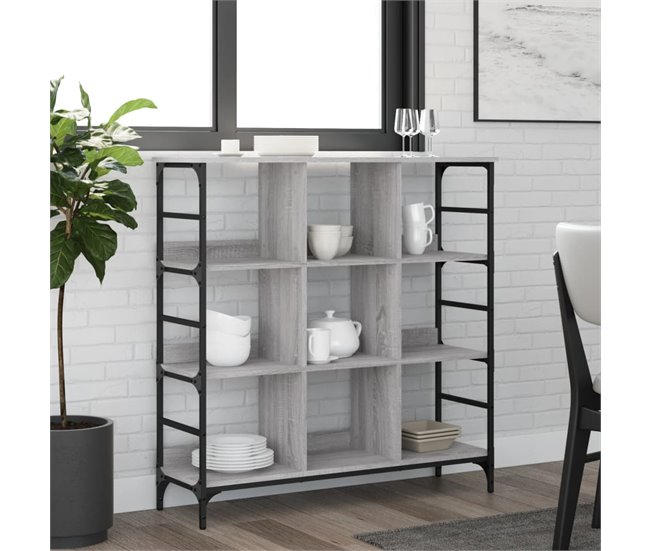 Aparador 102 Roble/ Gris