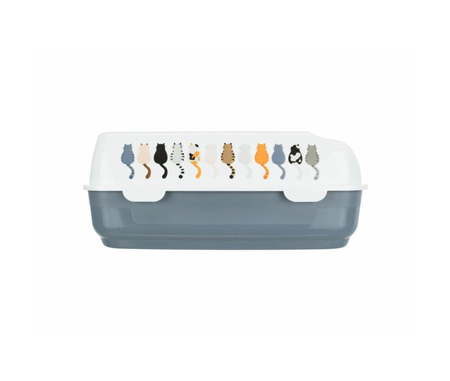 Arenero para Gatos Blanco