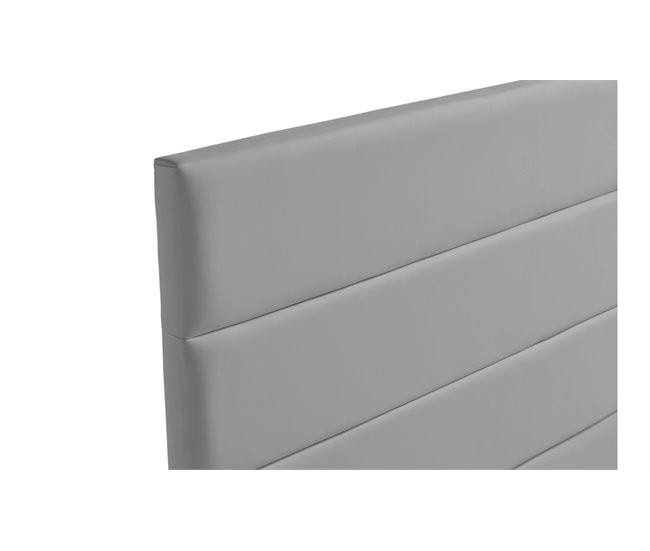CABECERO TAPIZADO GENOVA POLIPIEL  - Moonia 220 Gris