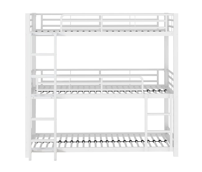 Cama litera 95x204 Blanco