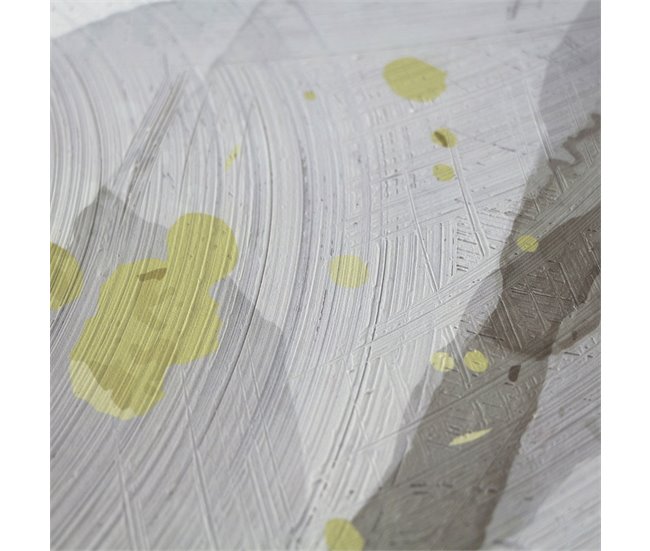 Cuadro abstracto amarillo RECUART 516 marca LART Multicolor