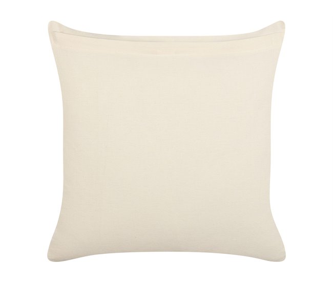 Beliani Cojín decorativo ABIES Beige