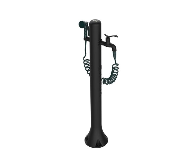 Fuente de jarín negra con cañón Sined FONTANA ACQUA PRO NERA Negro