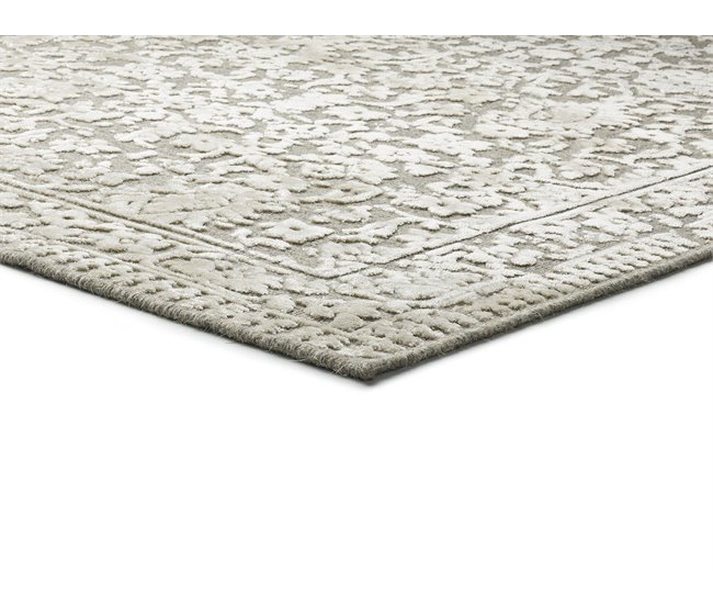 Alfombra vintage de lana ISABELLA - ATTICGO 140x200 Beige