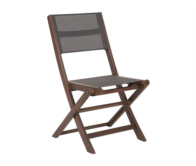 Beliani Conjunto de comedor CESANA Marron