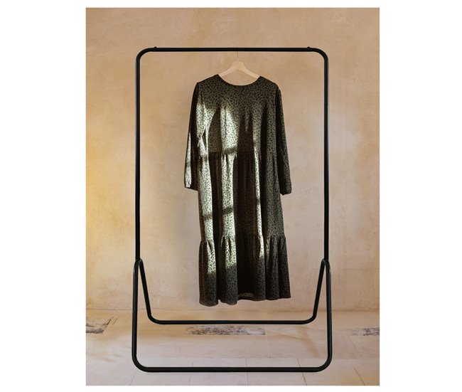 Acomoda Textil – Ropero de Metal de Fácil Instalación. Negro