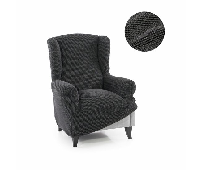 Funda para sillón orejero NIAGARA Gris Oscuro